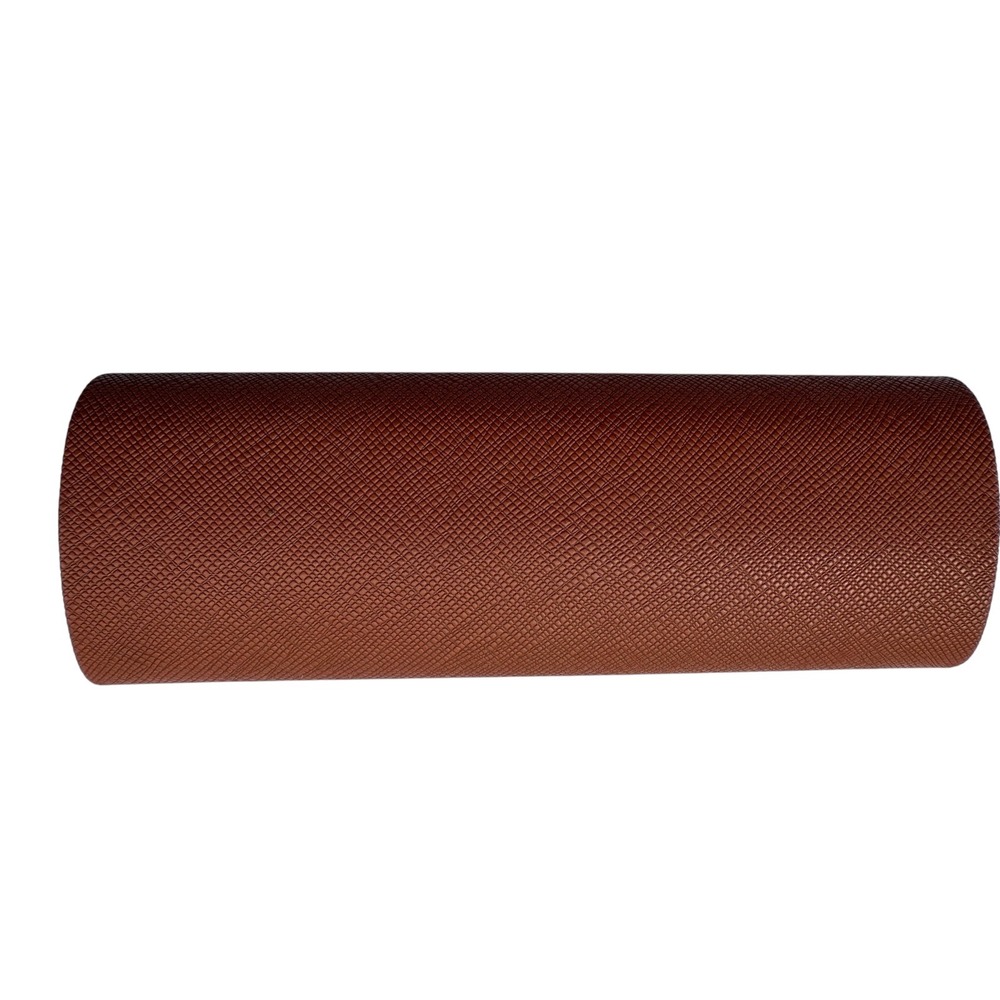 Eyeglass Case Hard Shell Clamshell Protective Brown‎ Pattern - Picture 5 of 9